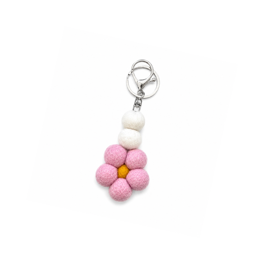 Pink Daisy Flower Drop